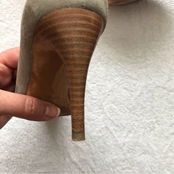 Plenty by Tracy Reese suede leather heel pumps shoes. Size 37. - Picture 9 of 9